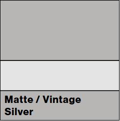 Matte/Vintage Silver ULTRAMATTES REVERSE 1/32 - Rowmark UltraMattes Reverse Engravable